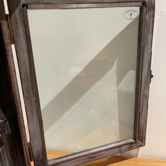 Vintage Wooden Key Cabinet with Hooks - Picture 9 of 9